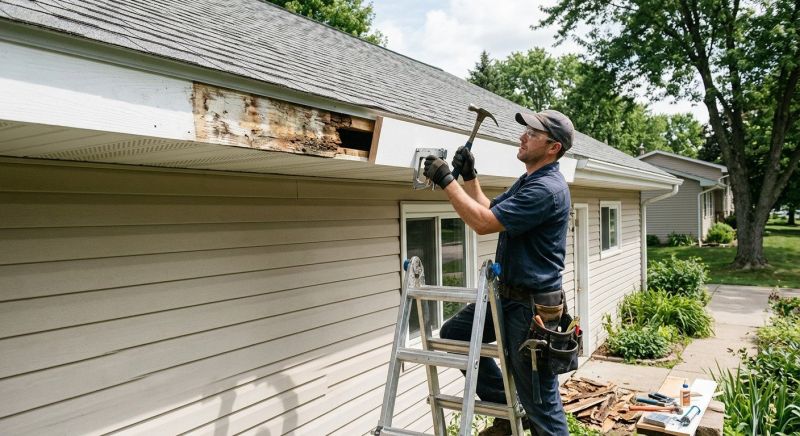 Rotted Fascia Repair in Alpharetta, GA