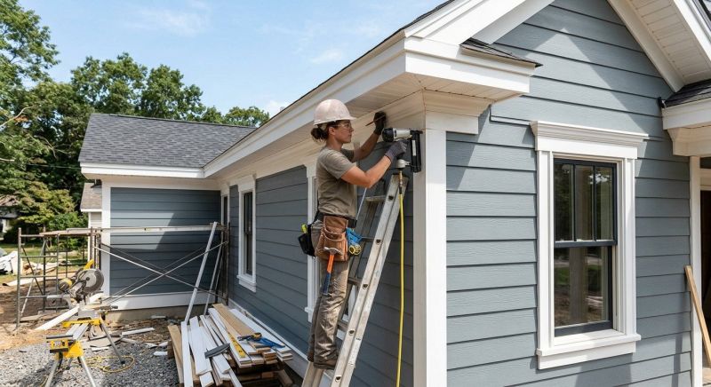 Exterior Trim Work in Overland Park, KS