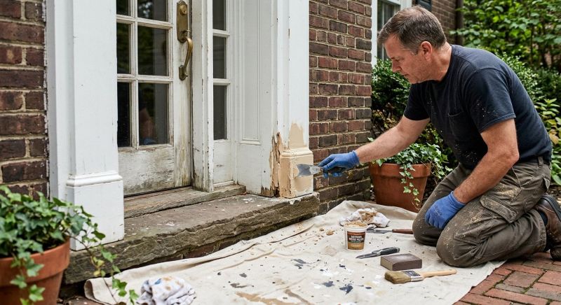 Exterior Window Molding Repair in Kansas City, KS