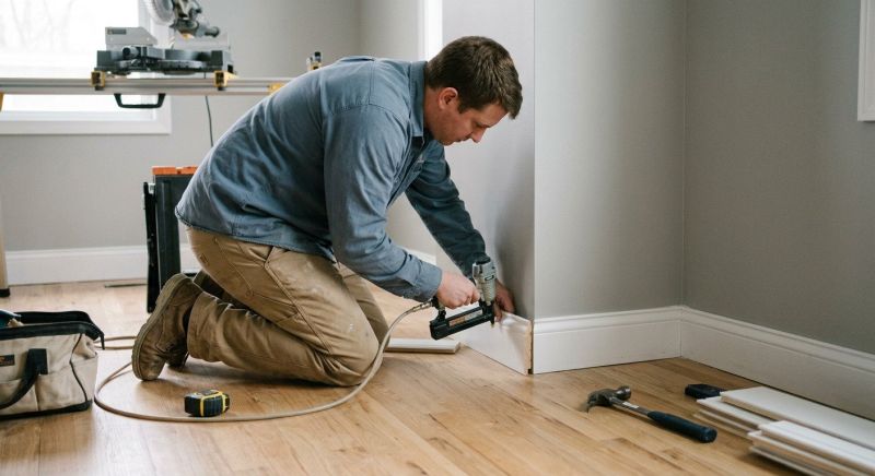 Floor Trim Installation in Kansas City, KS