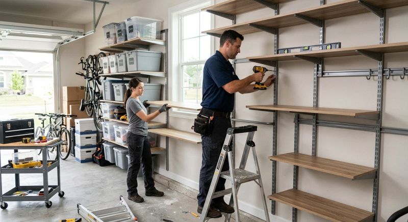 Garage Shelves Installation in Alexandria, VA