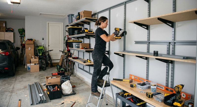 Garage Shelves Installation in Charlotte, NC