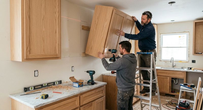 Rustic Cabinets Installation in Dayton, OH
