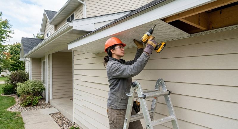 Soffit Vents Installation in Alpharetta, GA